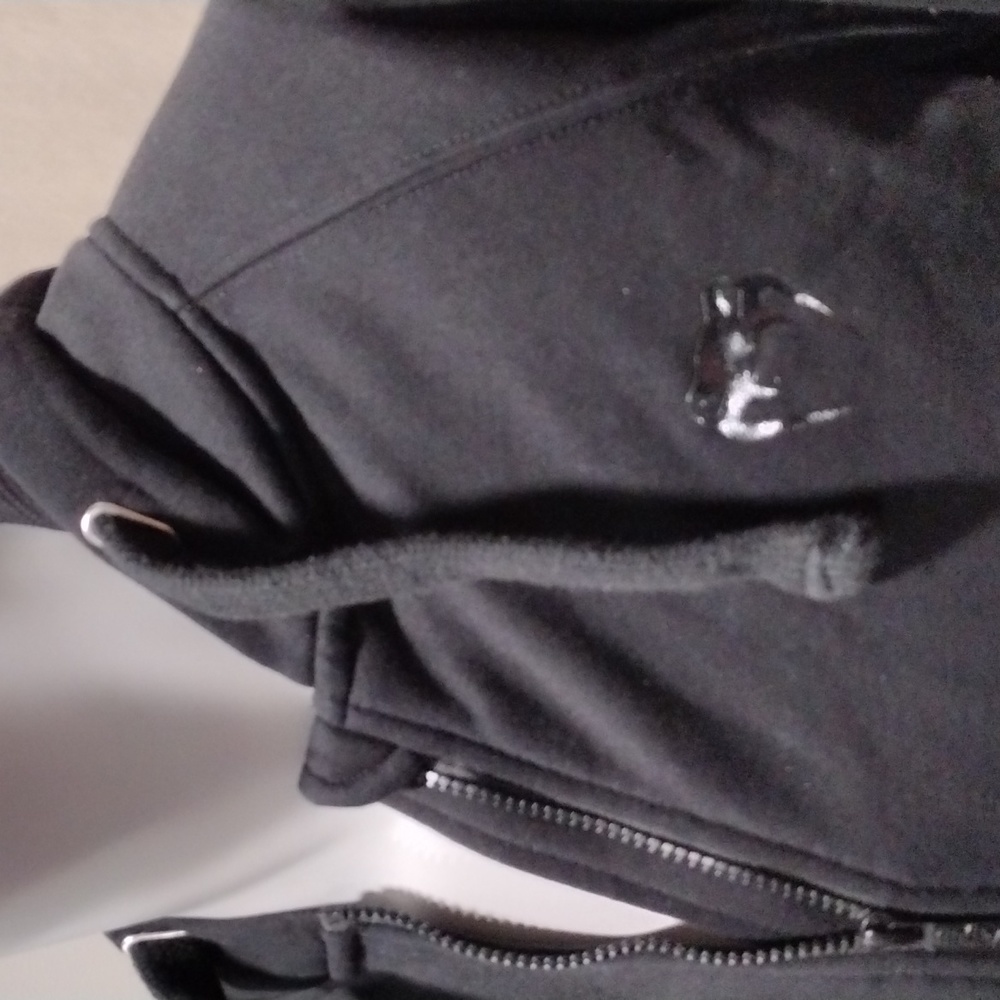 Venom black full zip hoodie. Large